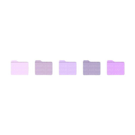 Lilac Folder Icons V1 (5-Pack)