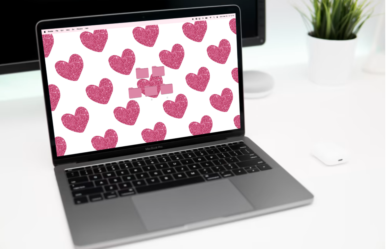 Dark Pink Folder Icons V1 (5-Pack)